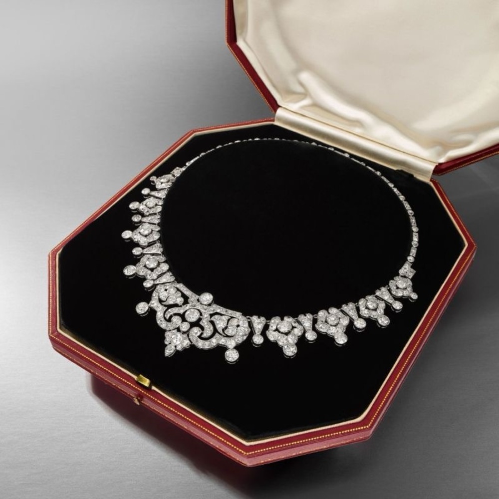 Elegant White Sapphire Silver 925 Necklace